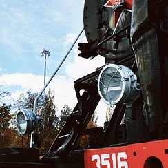 Место силы: стадион «Локомотив». Паровоз Л-3516, фары
