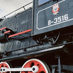 Место силы: стадион «Локомотив». Паровоз Л-3516, кабина