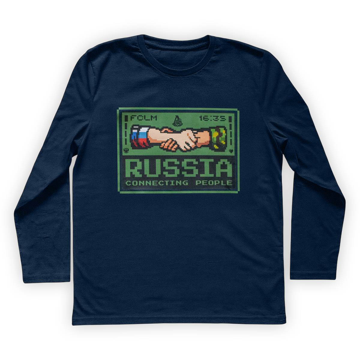 Лонгслив «RUSSIA: CONNECTING PEOPLE»